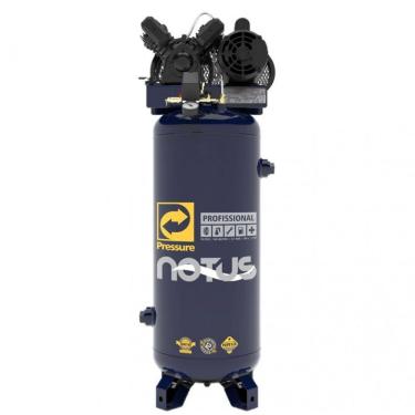 Imagem de Compressor Pressure Notus 10 100 Litros 140 Libras 2 cv Monofásico Reservatório Vertical