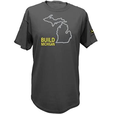 Imagem de John Deere Camiseta de manga curta Build State Pride, Michigan, M