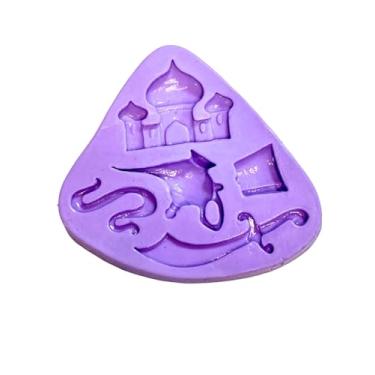 Imagem de Confeitaria dos moldes, F1431 MOLDE DE SILICONE ALADIM JASMINE CONFEITARIA BISCUIT