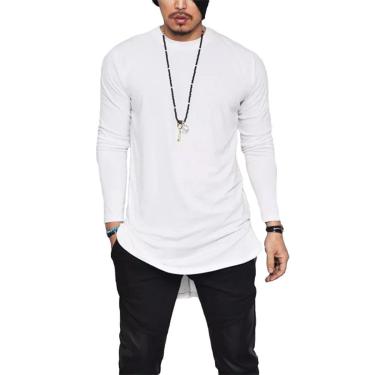 Imagem de Camiseta Camisa Oversized Longline Maculina Ny Kings Top-Masculino