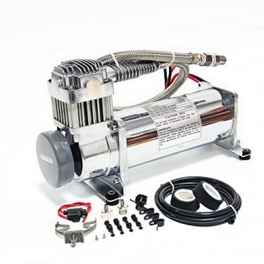 Imagem de HONSDUKE Compressor de buzina de ar resistente a bordo 200psi. Serve para todos os veículos de 24 V substituição universal para carro/caminhão/pick-up/jipe/trem/buzina de trem/suspensão/kit de saco