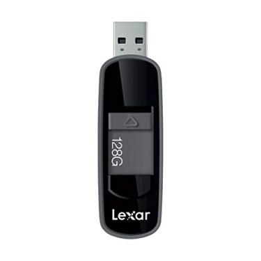 Imagem de Lexar® JumpDrive® S75 USB 3.1 Flash Drive Retratil, Black, 128 GB