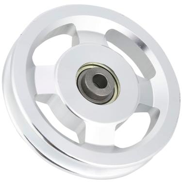 Imagem de Polia de fitness em liga de alumínio OKJHFD, peça de acessórios de ginástica doméstica, acessório de treinamento de força para exercícios, equipamento de ginástica, peça (Diameter 115 mm)