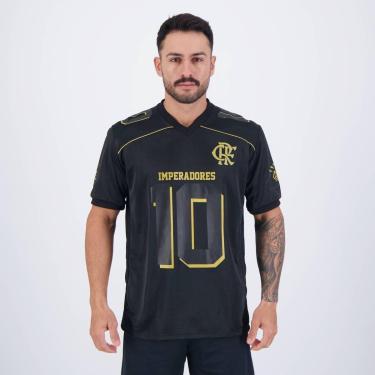 Imagem de Camisa Flamengo Feather Preta-Masculino