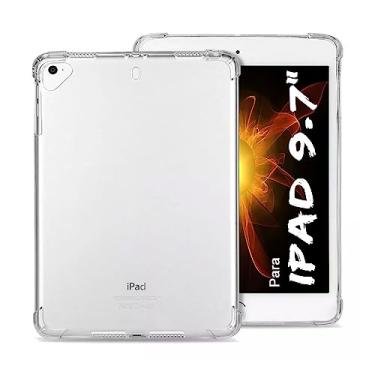 Imagem de Capa Silicone Tpu Para iPad 9.7" iPad 5ª 6ª Geração, iPad Air 1ª 2ª Geração iPad Pro 9.7 Modelos A1474 A1475 A1476 /1566 A1567 /A1822 A1823 /A1893 A1954 /A1673 A1674 A1675 Anti Shock - Alamo