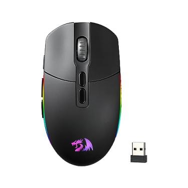 Imagem de Mouse sem fio Redragon Invader Pro Preto