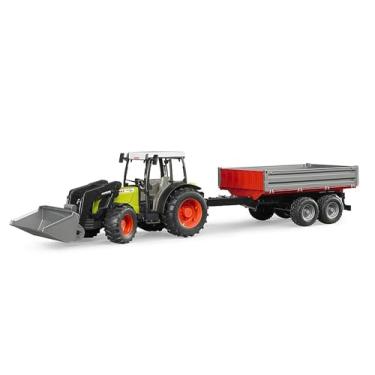 Imagem de Brinquedo Premium - Escala 1:16 - CLAAS - Trator Nectis 267 F com Reboque Lateral