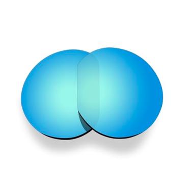 Imagem de Littlebird4 Lentes polarizadas de substituição de 1,5 mm para óculos de sol Oakley Clifden OO9440 - MultiOptions (espelhado azul gelo)