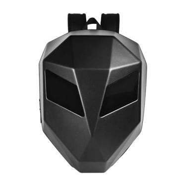 Imagem de Mochila de Motocicleta LED, Mochila de Equitação Rígida Com Tela LED Colorida Programável DIY, Bolsa para Capacete de Cavaleiro à Prova D'água de Grande Capacidade, 18 pol.