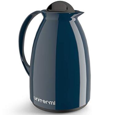 Imagem de Garrafa Térmica Unitermi Florença 650ml Azul Jarra Café