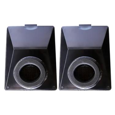 Imagem de LRFDRESS Substituição de filtro HEPA para aspirador de pó série E2 para Rainbow Rexair peça # R10520, R-10520, R12106B e modelos série E, substituição de filtro lavável HEPA estilo E2 (2 pacotes)