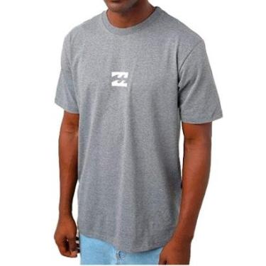 Imagem de Camiseta Billabong Mid Icon - Cinza-Masculino