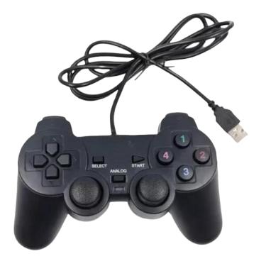 Imagem de Controle Usb para PC Notebook Joystick Dualshock Analógico