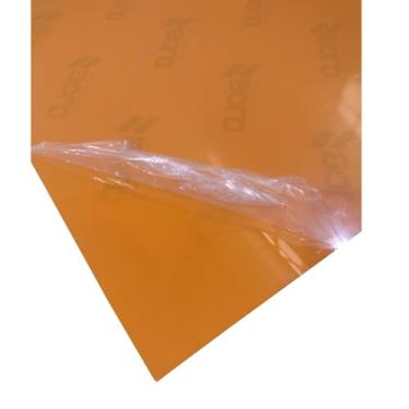 Imagem de Placa Chapa de Acrílico Laranja 2mm (50cm x 50cm)