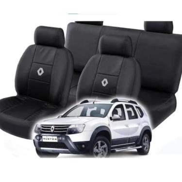 Imagem de Capa de couro legítimo para bancos Renault Duster - anos 2010-2021 - f