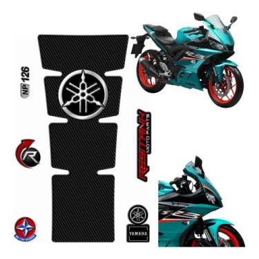 Imagem de Adesivo Protetor Tankpad Tanque Moto Yamaha Yzf R3 Resitank, NP126