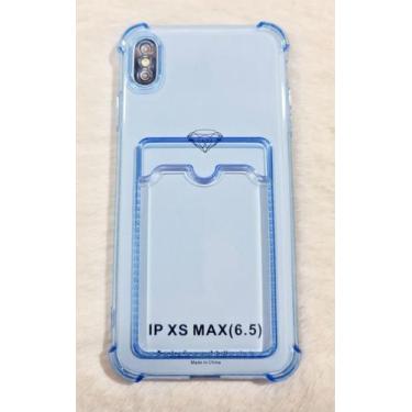 Imagem de Capinha Proteção de Camera e Porta Cartão Compativel com iPhone XS Max