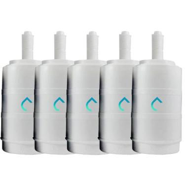 Imagem de Kit 5 Filtro Refil Torneira Filtro Bica Móvel Compatível Lorenzetti Ac