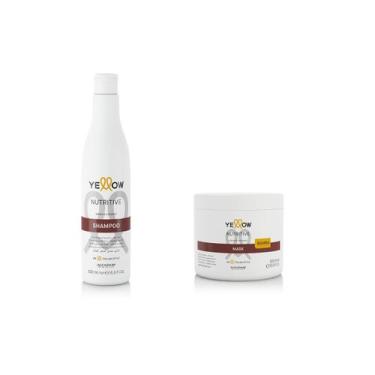 Imagem de Kit Shampoo e Máscara Yellow Nutritive Therapy 500ml