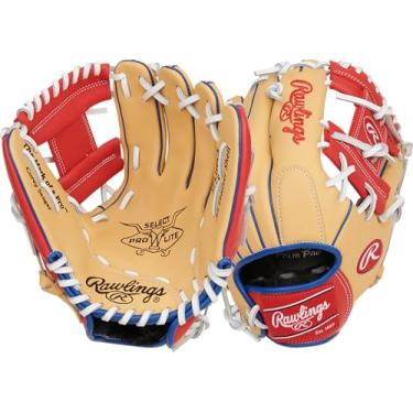 Imagem de Luva de beisebol RAWLINGS Select PRO Lite Series C. Seager Juvenil, 28 cm, arremesso de mão direita