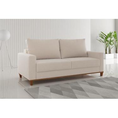 Imagem de Sofá1,80 Living Viero Palazo Linho Bronze - Viero Móveis