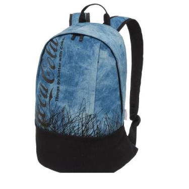 Imagem de Mochila Coca Cola Scribble, Azul