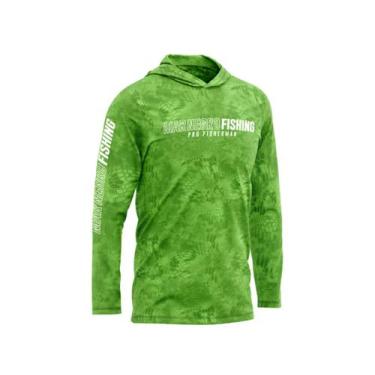 Imagem de Camiseta de Pesca Mar Negro X Protection Sublimada Com Capuz Proteção 