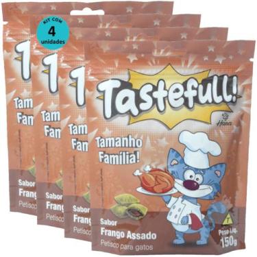 Imagem de Hana Tastefull Nuggets Para Gatos Frango Assado 150g Kit 4 un - Hana H