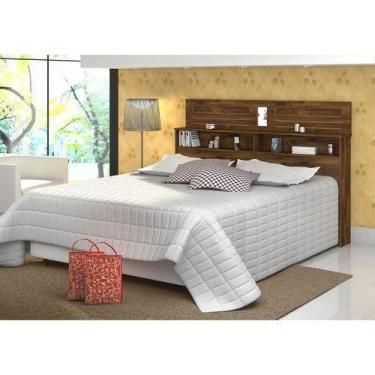 Imagem de Cabeceira box casal florença malbec - Vitamov