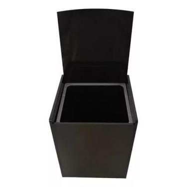 Imagem de Lixeira Basculante 3,5 Litros Pequena em Acrílico - Fabrica de Utilida