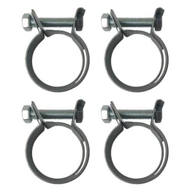 Imagem de Kit 4 Abraçadeiras Mangote 54 X 62 Mm Esp. 32 Mm Fixação Londribor