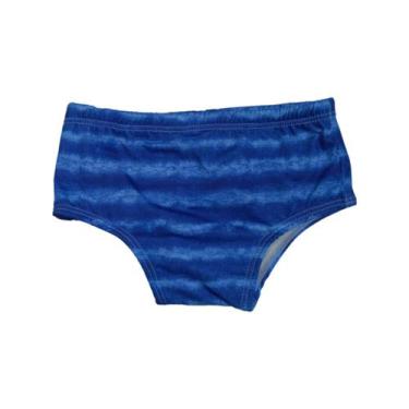 Imagem de Sunga Larga Bebê -  Melancia Azul - Banho Maria, 1
