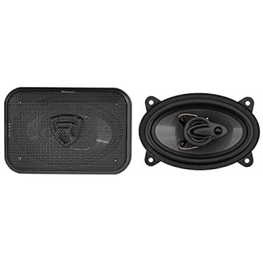 Imagem de Par de alto-falantes para carro Rockville RV46.3A 4x6" 3 vias 500 Watts/70 Watts RMS com classificação CEA