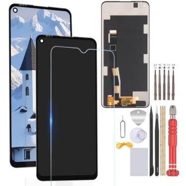 Imagem de FKBAightccy Tela de substituição para Motorola Moto G Stylus 5G 2021 para Motorola XT2131 Montagem digitalizador sensível ao toque com ferramenta (para Motorola Moto G Stylus 5G 2021 XT2131)