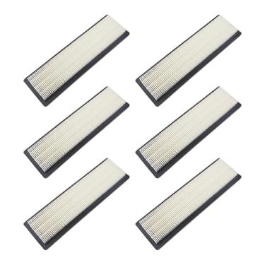 Imagem de Filtro de ar da cabine 7176099 compatível com Bobcat Loader T630 A770 S450 S530 S550 S630 S650 S740 T450 T595 Escavadeira E32 E32I E35 E35I E42 E455 E50 E55 (6 peças)