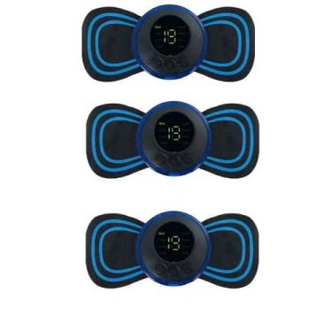 Imagem de Kit 3Un Mini Massageador Elétrico Portátil Recarregável Mix - Mix Dist