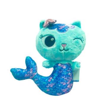 Imagem de Pelúcia Sereiata (Mercat) A Casa Mágica Da Gabby 20cm - Sunny - Spin M