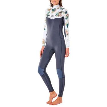 Imagem de Long John Rip Curl WMNS 3.2 MM Chest Zip, 4/PP, Charcoal