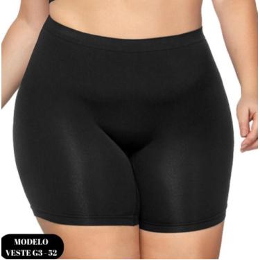 Imagem de Short Anágua Plus Size Bermuda Segunda pele Lingerie XGG - Amaré Linge