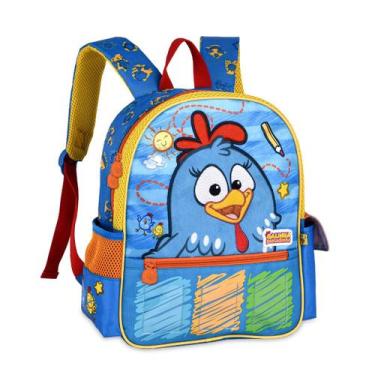 Imagem de Mochila de Costas - Galinha Pintadinha - Infantil Pets Oficial Escolar