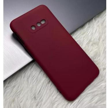 Imagem de Capa Capinha Case Samsung Galaxy S10/S10E/S10+ Plus Silicone Aveludado