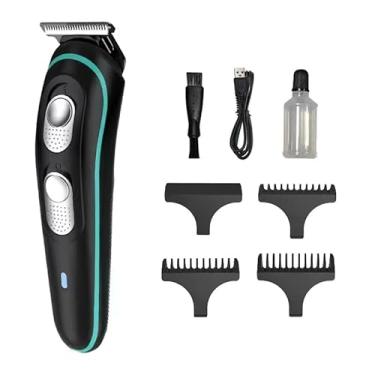 Imagem de Máquina De Cortar Cabelo, Aparadores de Cabelo Para Homens e Crianças Aparador de Cabelo Elétrico Sem Fio Recarregável USB Kit De Corte de Cabelo 4 Pentes-Guia (3 6 9 12 mm)