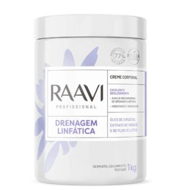 Imagem de Creme Massagem Drenagem Linfática 1kg - RAAVI
