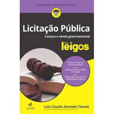 Imagem de Livro - Licitação pública para leigos