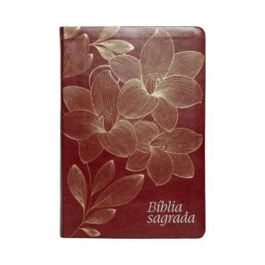 Imagem de Bíblia NVI, Letra Gigante, Couro-Soft, Leitura Perfeita - Vinho