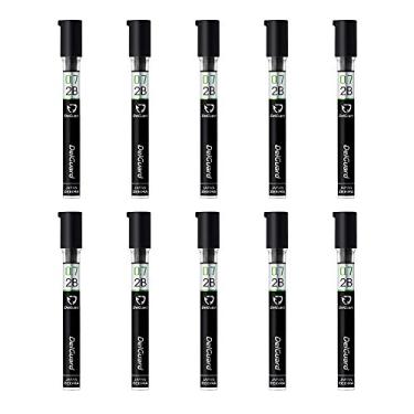 Imagem de Refis Delgard para lapiseira Zebra B-P-LDB10-2B, 0,7, 2B, 10 peças