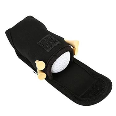Imagem de Saco de Bola de Golfe Titular Clipe Utilitário Bolsa Esportes Acessórios de Golfe Com Camisetas Fácil de Transportar 3 Opções de Cores para Entusiastas do Golfe (Preto)