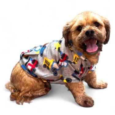 Imagem de Jaqueta com Capuz e Bolso Way Pet Ajustavel Feminino Femea Masculino Macho Dog Pet Roupa para Cachorro (XX-grande, MACHO)