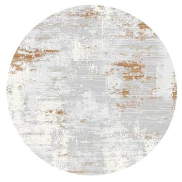 Imagem de Tapete redondo de veludo de cristal fácil de cuidar para quarto, cama, cobertor, sofá, mesa de centro, decoração para casa, SJR, 7.160 cm, 63 polegadas