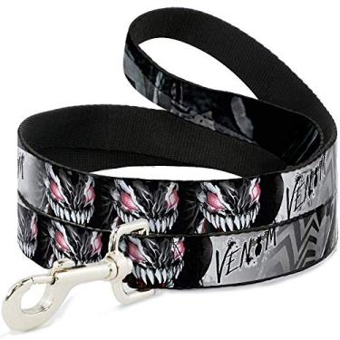Imagem de Coleira para cães, expressão de veneno, close-up, repetição de 1,8 m de comprimento, 1,27 cm de largura